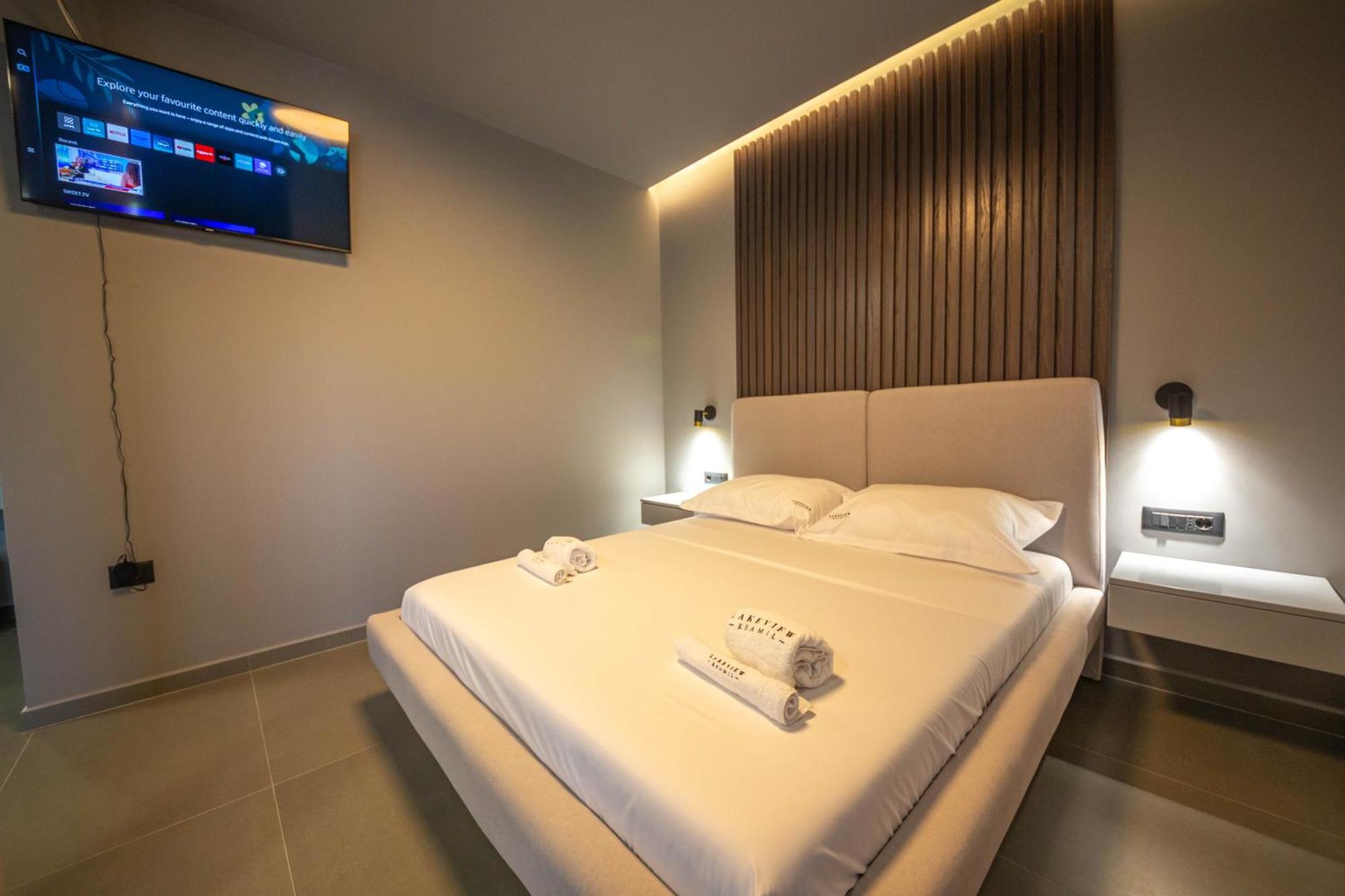 Lake View Rooms Ksamil Exterior foto