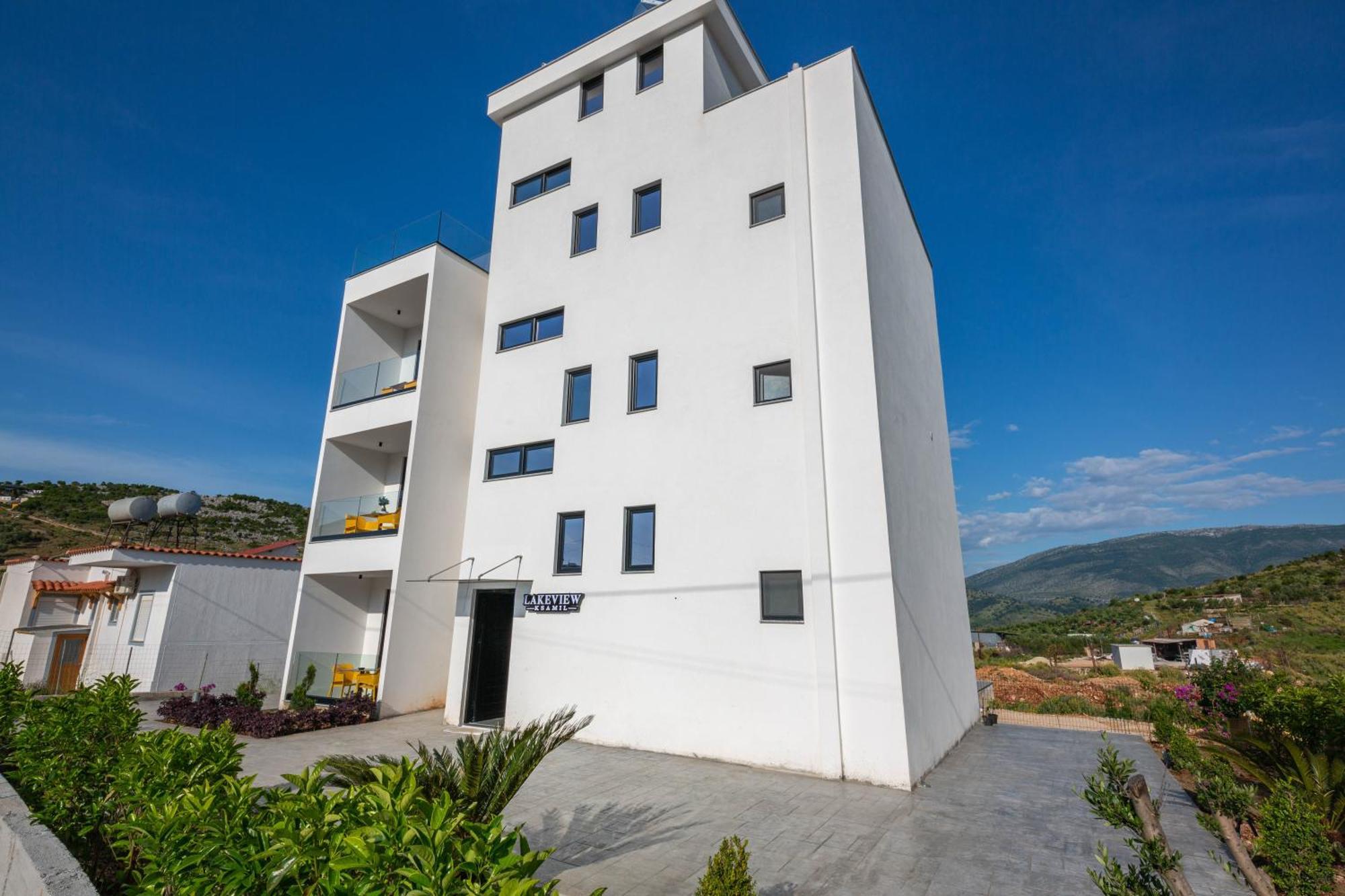 Lake View Rooms Ksamil Exterior foto