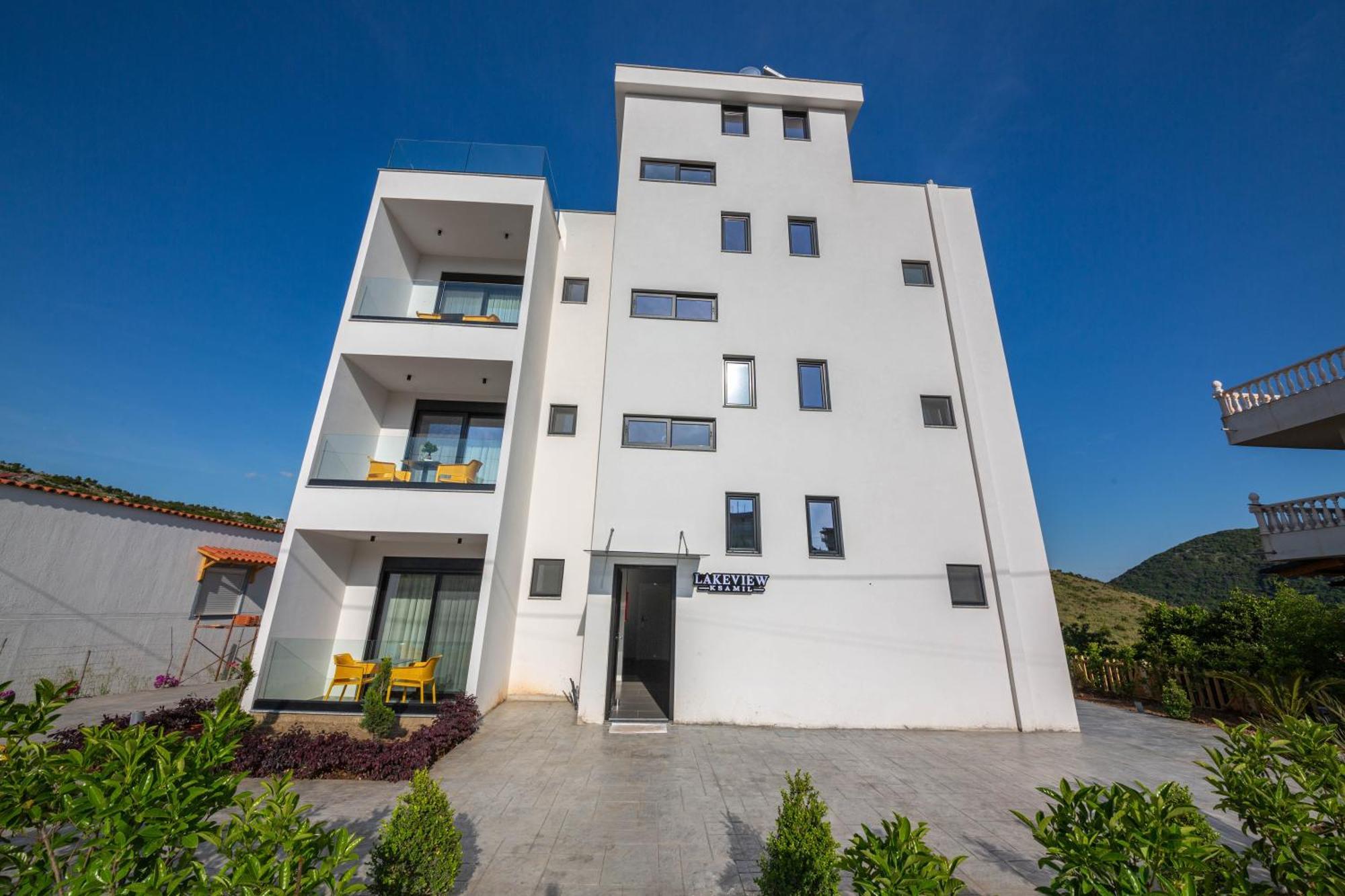 Lake View Rooms Ksamil Exterior foto